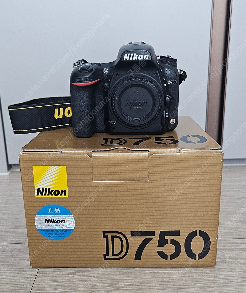 니콘 D750 DSLR 카메라 판매합니다!
