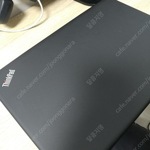 레노버 싱크패드 E560 노트북 본체입니다.(하자유)