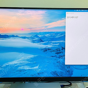 삼성 오디세이 g7 s28ag700 4K 144hz