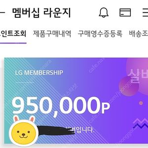LG전자 베스트샵 멤버쉽 포인트 판매