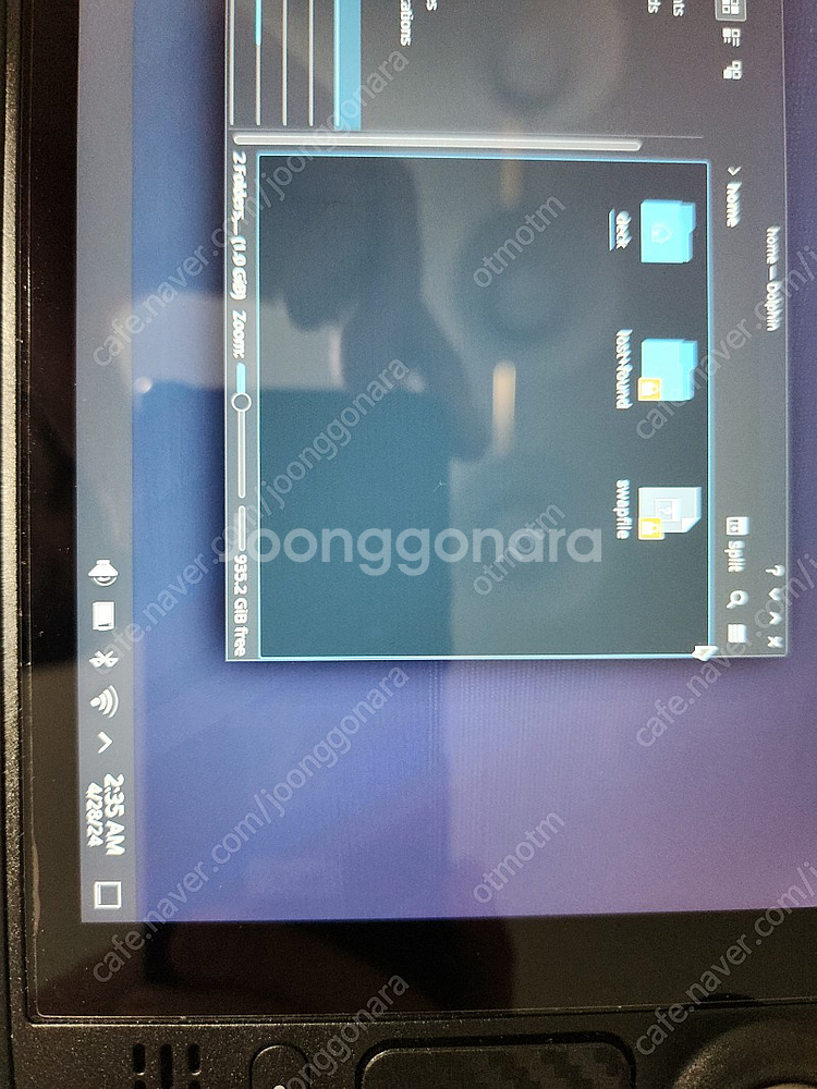스팀덱 구형 1T SSD 교체--2