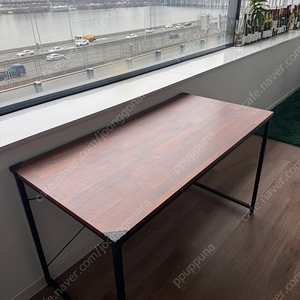 멀바우 책상 식탁 테이블