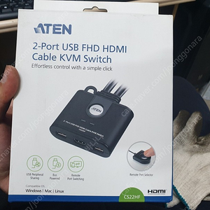 아텐 hdmi cs22hf