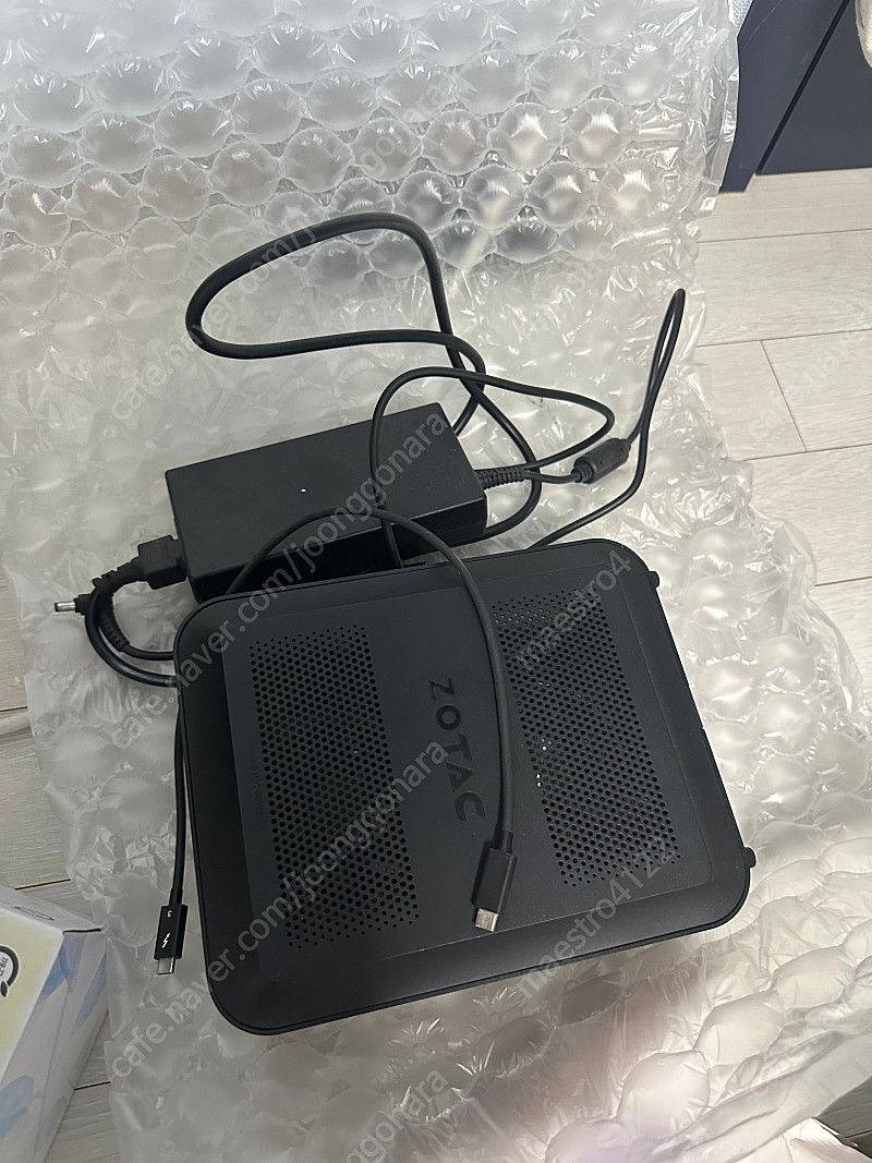 조텍(Zotac) egpu Amp Box Mini + gtx 1060 3gb