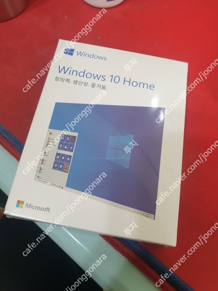 99,000원 윈도우10 HOME 처음 사용자용 미개봉 팝니다