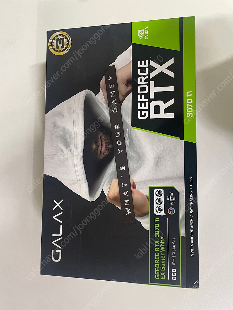 갤럭시 rtx3070ti ex gamer white 3팬