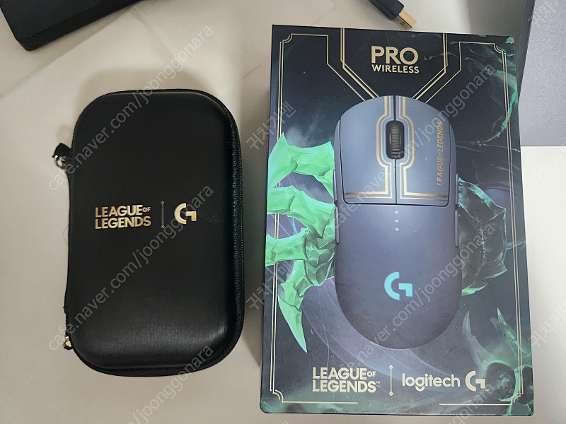 로지텍 G PRO 무선 LOL 롤 에디션 게이밍마우스 택포 7.0에 팝니다