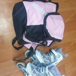 아동 인라인스케이트 롤러블레이드 스핏파이어 SG 여아용 + 인라인 가방 핑크색
