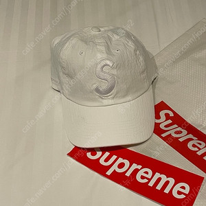 슈프림 23ss s자 로고 화이트 supreme cordura ripstop s logo 6