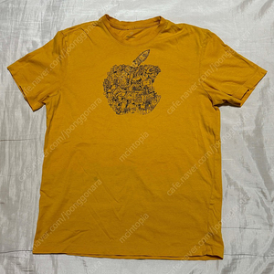 애플 로고 반팔 티셔츠 apple logo T-shirts