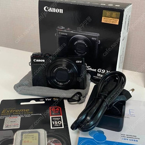 캐논 G9X Mark2 카메라