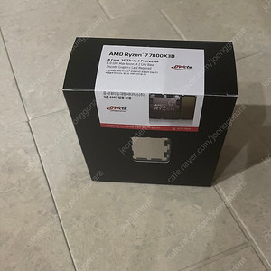 미개봉 라이젠7 7800x3d 정품 멀티팩