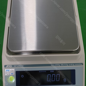 전자정밀저울 전자저울 AND사 GF-6002A(0.01~6,200g) 새제품