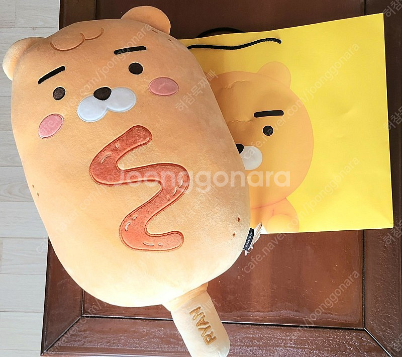 카카오 라이언 핫도그 인형 (바디필로우)--0