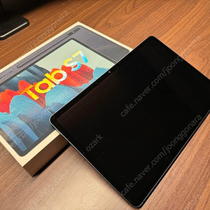 삼성 태블릿 tab s7 SM-T870NZKAKOO 미스틱 블랙 128GB 풀셑 팝니다