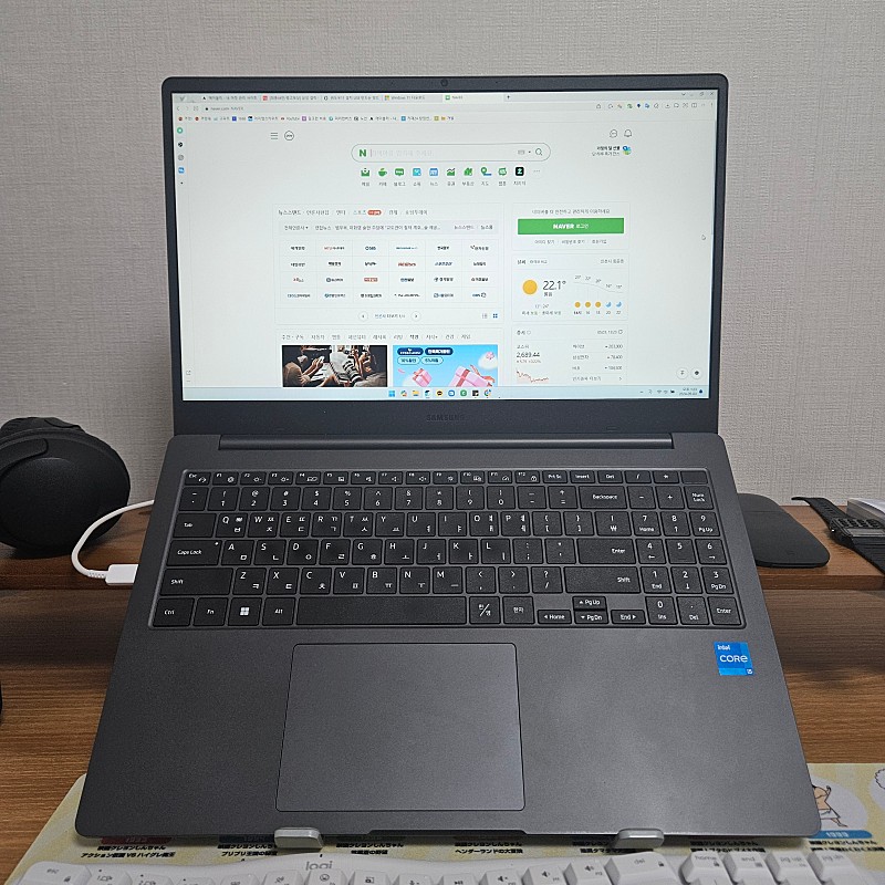 삼성 노트북 갤럭시북2 NT550XEZ-A58AG 램16기가