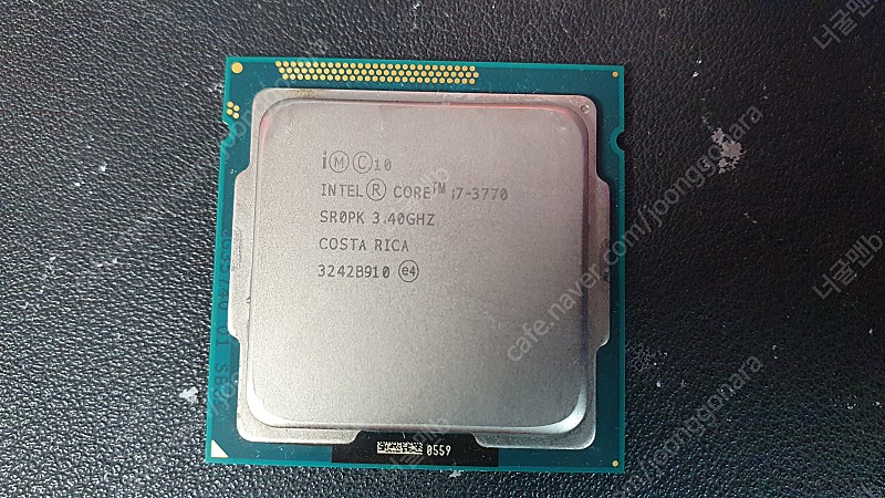 인텔 i7-3770 cpu 판매합니다