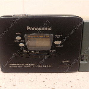 파나소닉(RQ-SX5V)-2 워크맨(라디오,카세트 플레이어) 판매합니다.​
