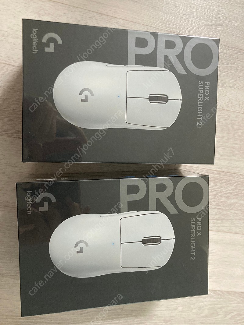 로지텍 g pro x superlight2 화이트 (지슈라2)