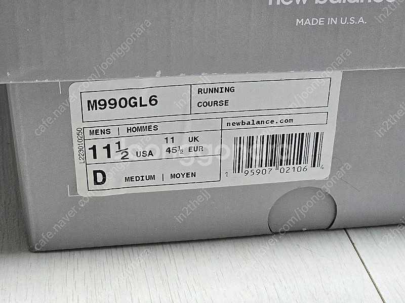 뉴발란스 990v6 295--1