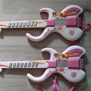 어린이 악기 장난감 시크릿쥬쥬 마이크로 노래하는 기타, 씽크 캐리 도레미 피아노
