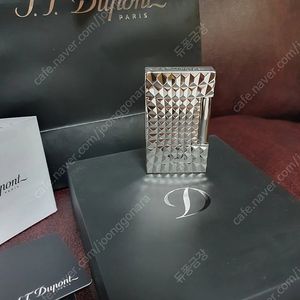 [새상품급] 듀퐁라이터 라인2 ca16619 다이아몬드 헤드 팔라듐 듀퐁라이타