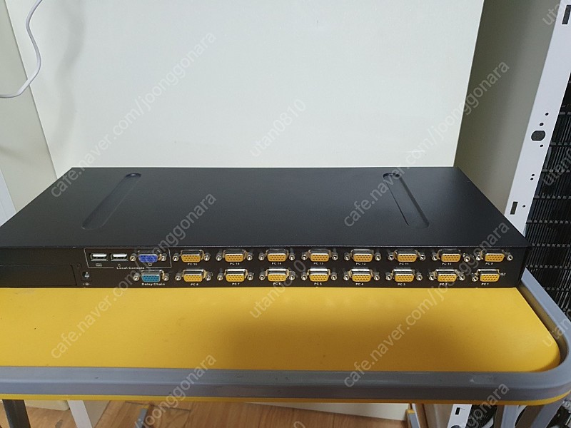 OXCA KSC-116E 16포트 USB KVM Switch 5만원 (연결케이블 12개 서비스)