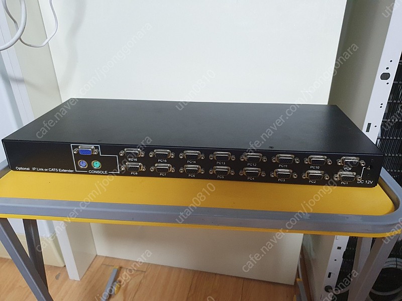 OXCA KSC-116P 16포트 USB KVM Switch (케이블 16개 서비스) 5만원