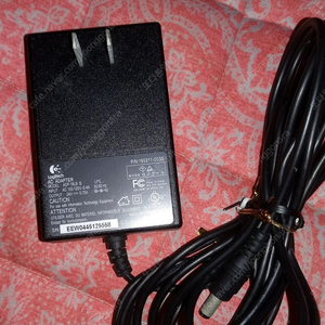플스2 PS2 로지텍 드라이빙 포스(레이싱휠)용 북미판(120V) 전원 어댑터 아답타 팝니다.(24V 0.75A)