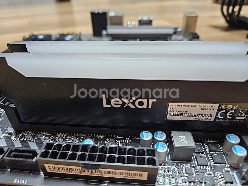 5800x3d cpu ram 보트 쿨러 세트로 판매합--2