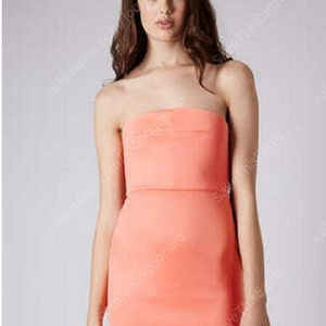 [Max Studio] 오렌지 튜브 드레스