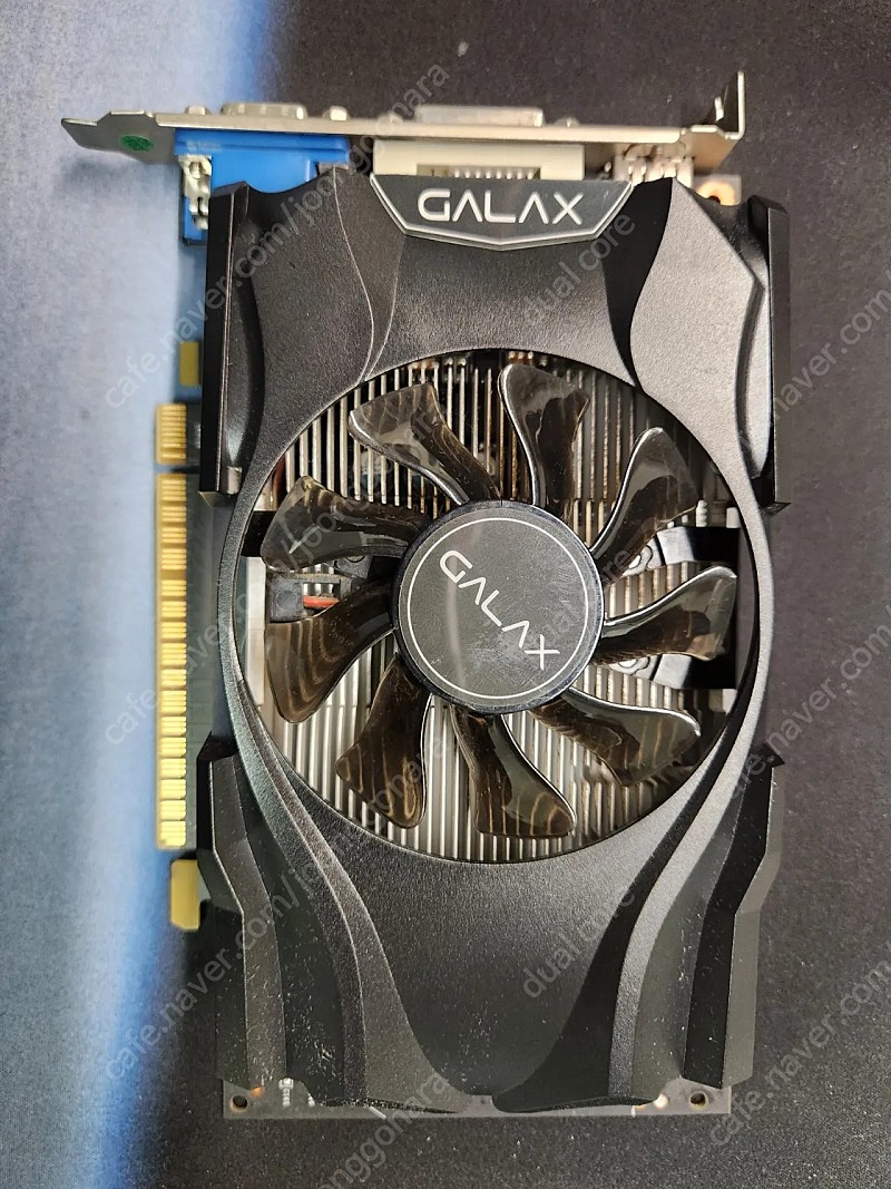 갤럭시 gtx750ti 보조전원없음 팝니다