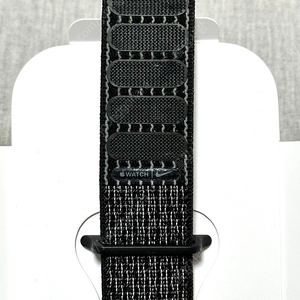 애플워치 정품 나이키 스포츠루프 블랙 44mm