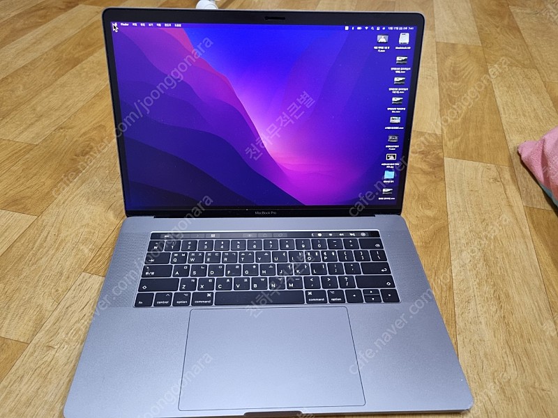 맥북프로2017 15인치 i7 16G,512GB판매, ...--0