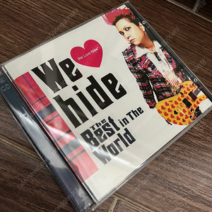 WE LOVE HIDE 베스트앨범 2CD 최상 팝니다.