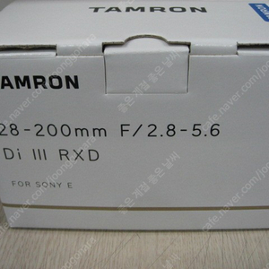 탐론 28-200 (탐론28-200mm F2.8-5.6 탐론28-200)소니FE 미개봉 새제품 팝니다