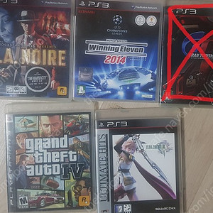 PS3/플스3게임타이틀 (GTA4,위닝2014 등등)