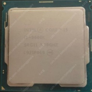 (대구) i5 - 9600k CPU 팝니다