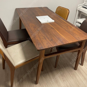 카레클린트 테이블 식탁 의자