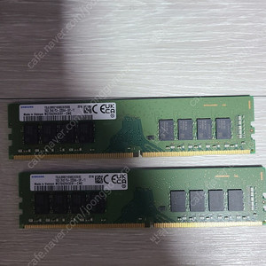 삼성 DDR4 3200 16GB 2개 (32GB) 판매합니다.