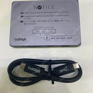 칼디짓 소호 독 CalDigit SOHO Dock C타입허브 (8만원)