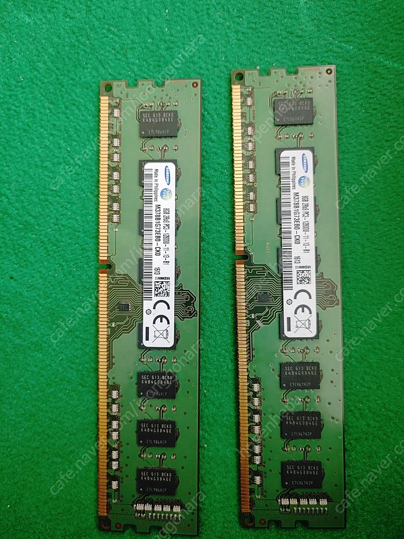 DDR3 삼성 메모리 8G, 2개