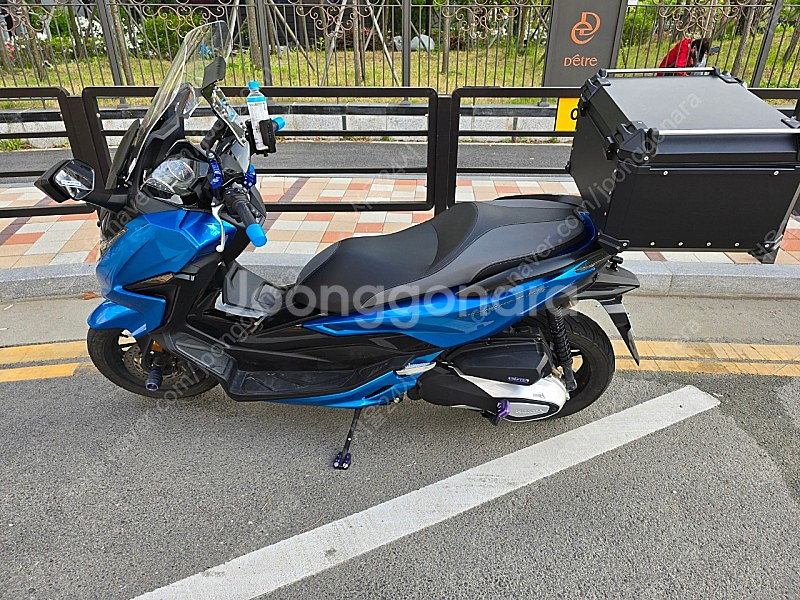 22년식 포르자350 배달세팅 적은키로수--6