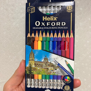 옥스퍼드 12종 색연필 미사용 팝니다