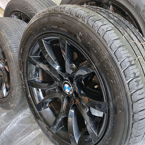 BMW X6 E바디 X5 F바디 255/55/19 휠타이어 한대분