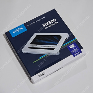 마이크론 Crucial MX500 아스크텍 250GB 미개봉 택포 33,000원