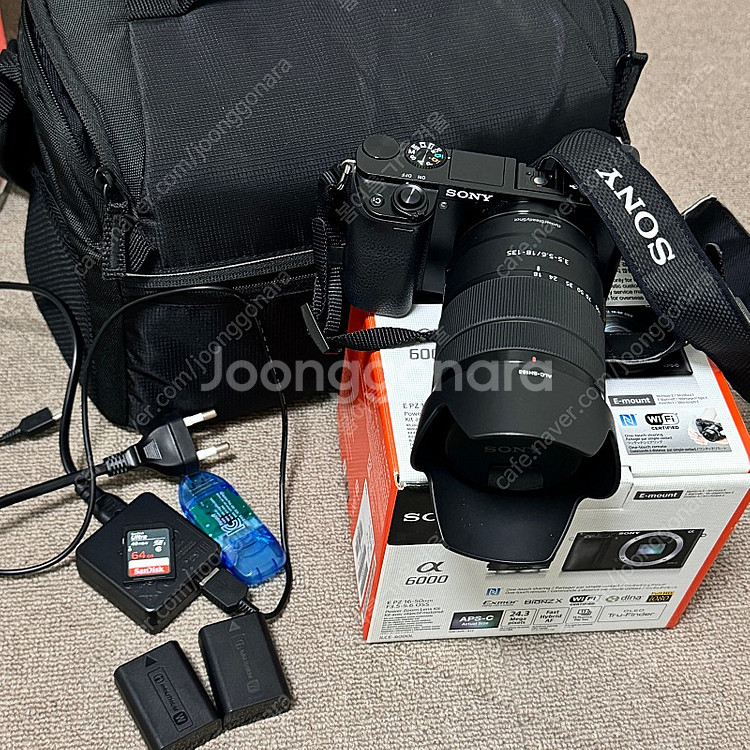 소니a6000 블랙 + sel18135--0