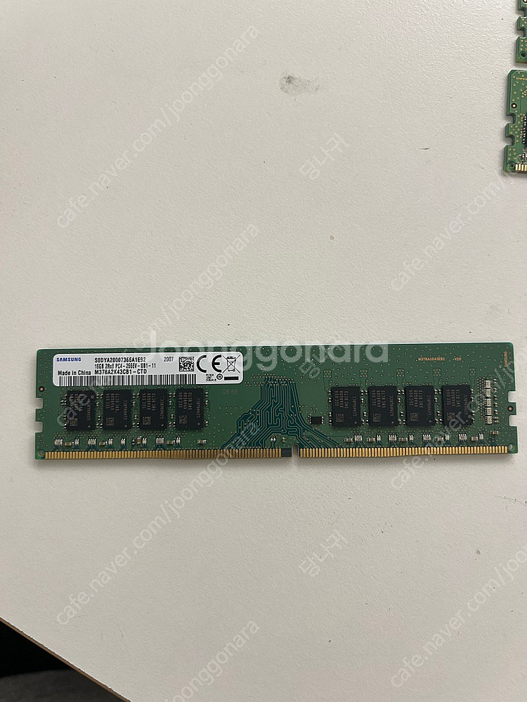 삼성 램 PC4-2666 16G 팝니다.--0