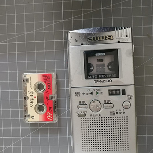 aiwa 마이크로 카세트 레코더 m900