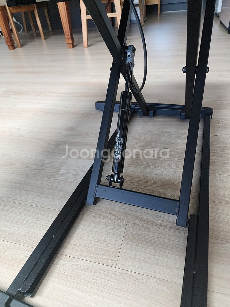 루나랩 높이조절 스탠딩 책상 수동형 80cm--2